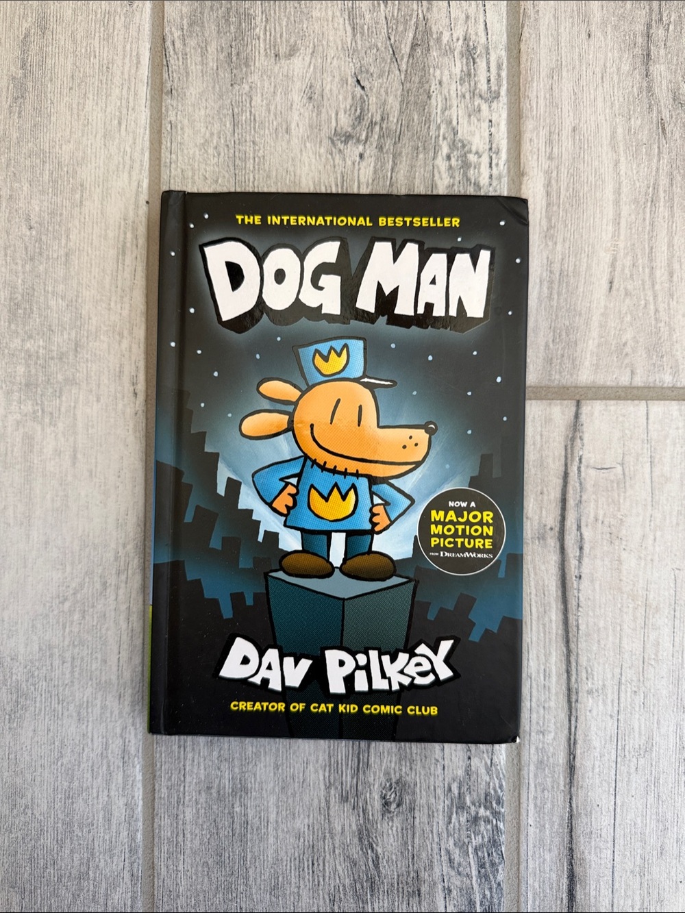 Dog Man by - Blue Cover Children’s Book
